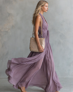 Luna | Vestito Halter con Caduta Fluida