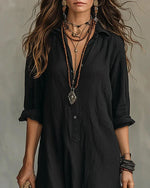 Aitana | Vestito lungo comodo