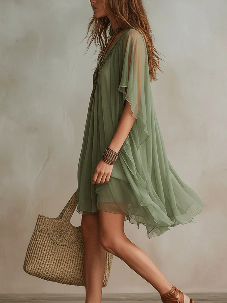 Brisa | Vestito Leggero con Scollatura a V