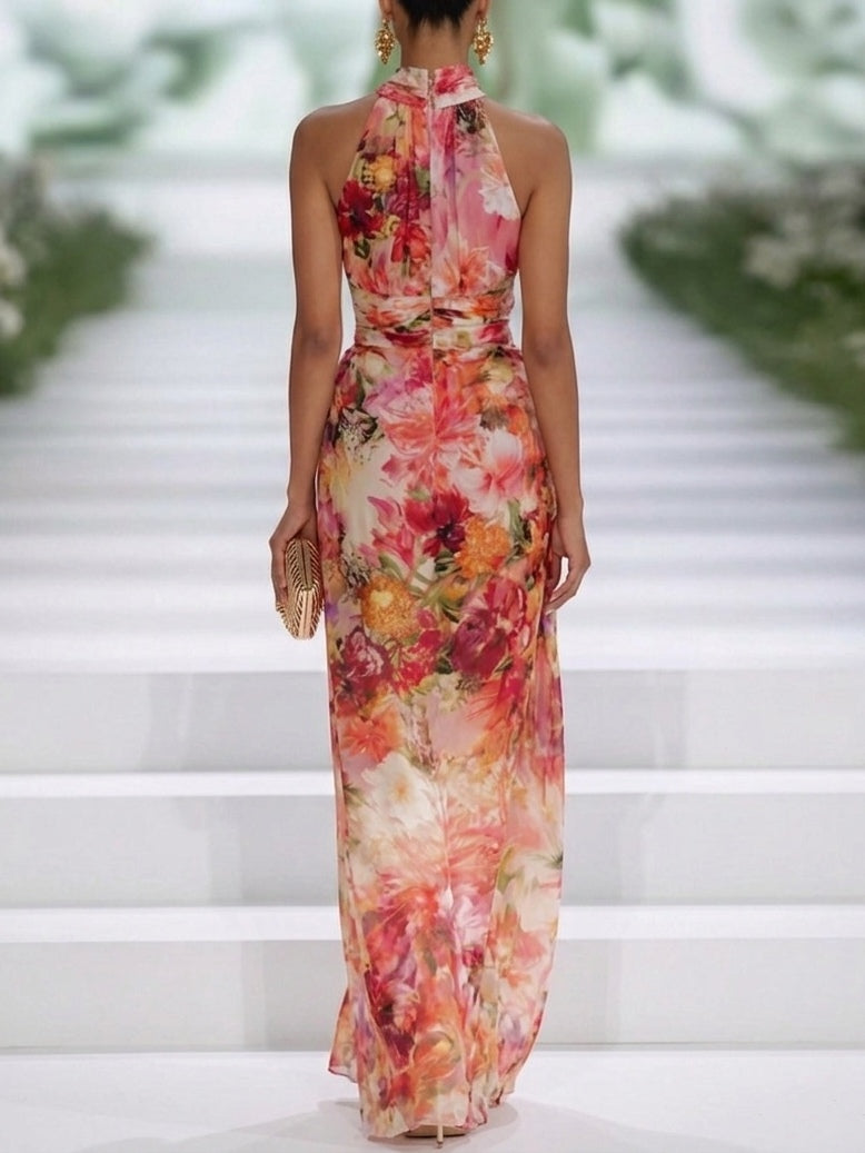 Marisol | Vestito con Scollatura Halter