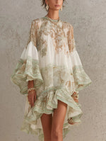 Cosette | Vestito a Righe con Volant