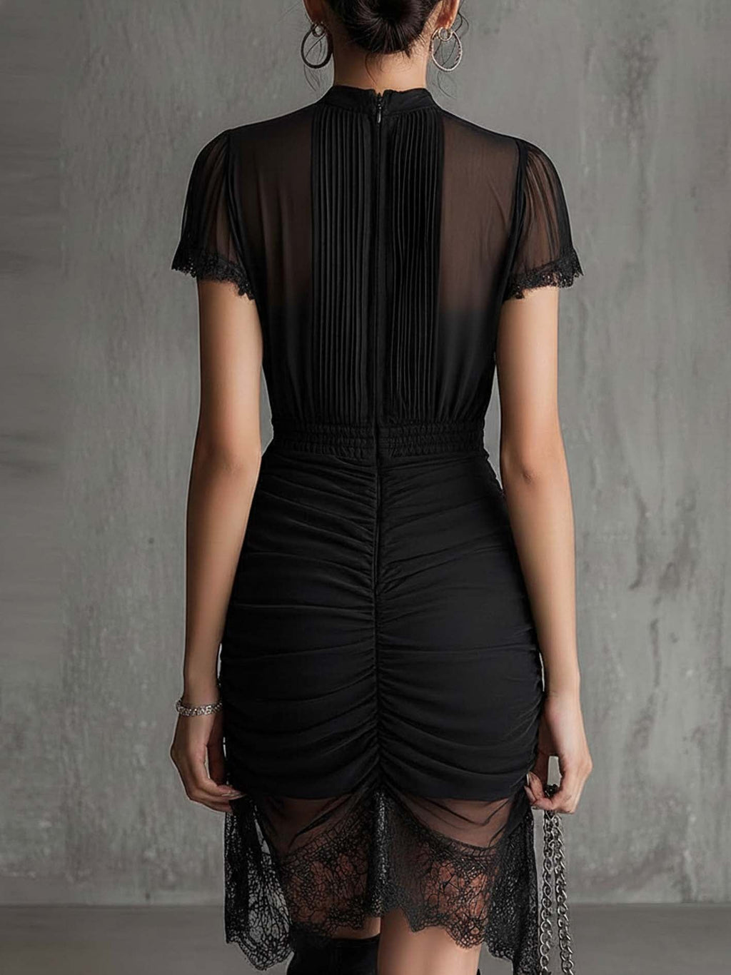 Simona | Vestido con Cintura Plisada