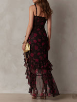 Carmela | Vestito Floreale con Volant