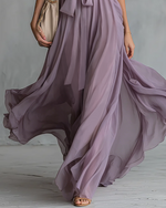 Luna | Vestito Halter con Caduta Fluida